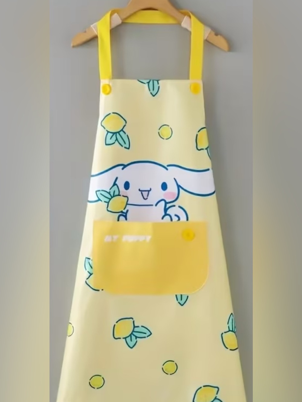 Yellow  Kids Apron